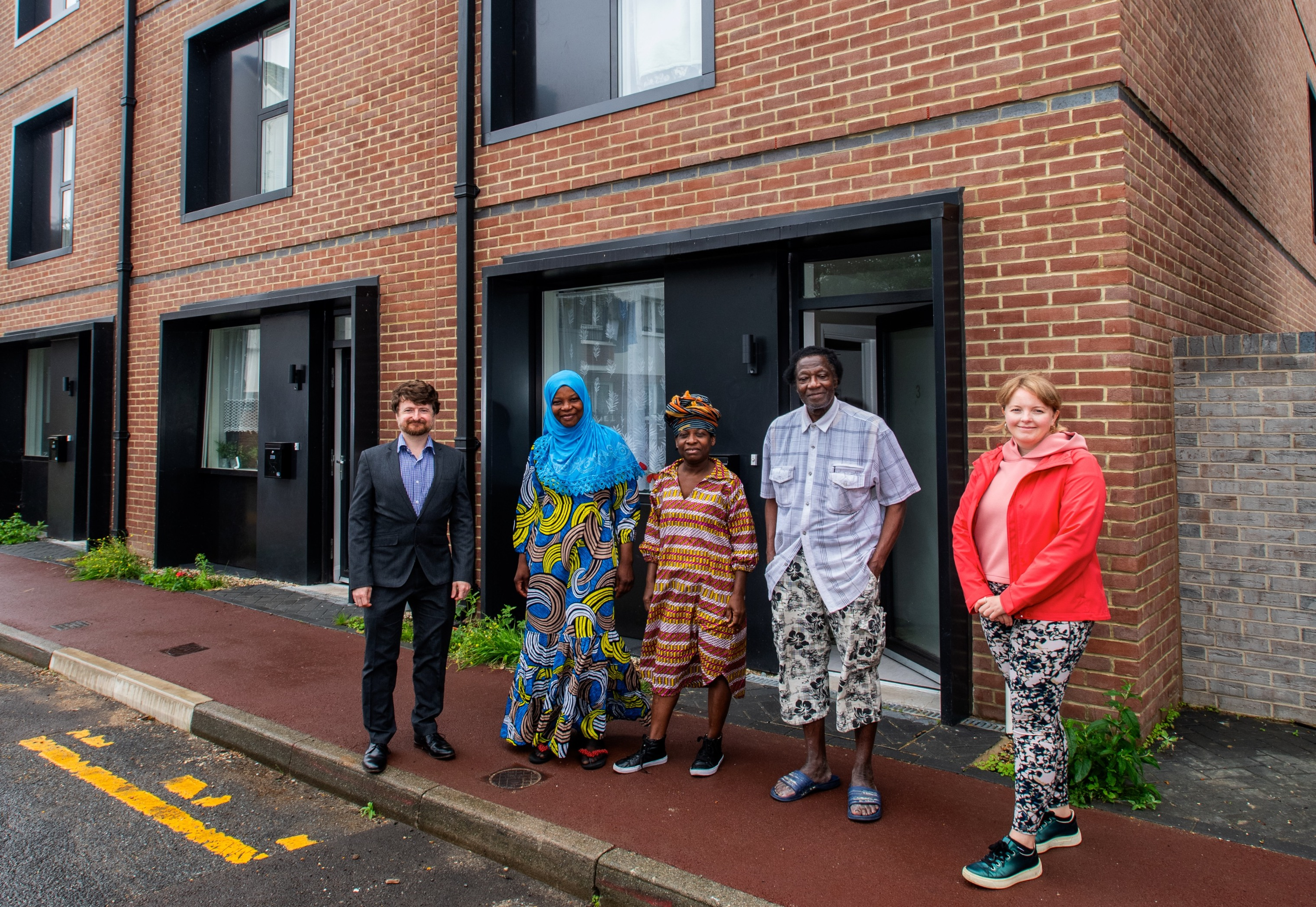 Families settle into new East Greenwich council homes.